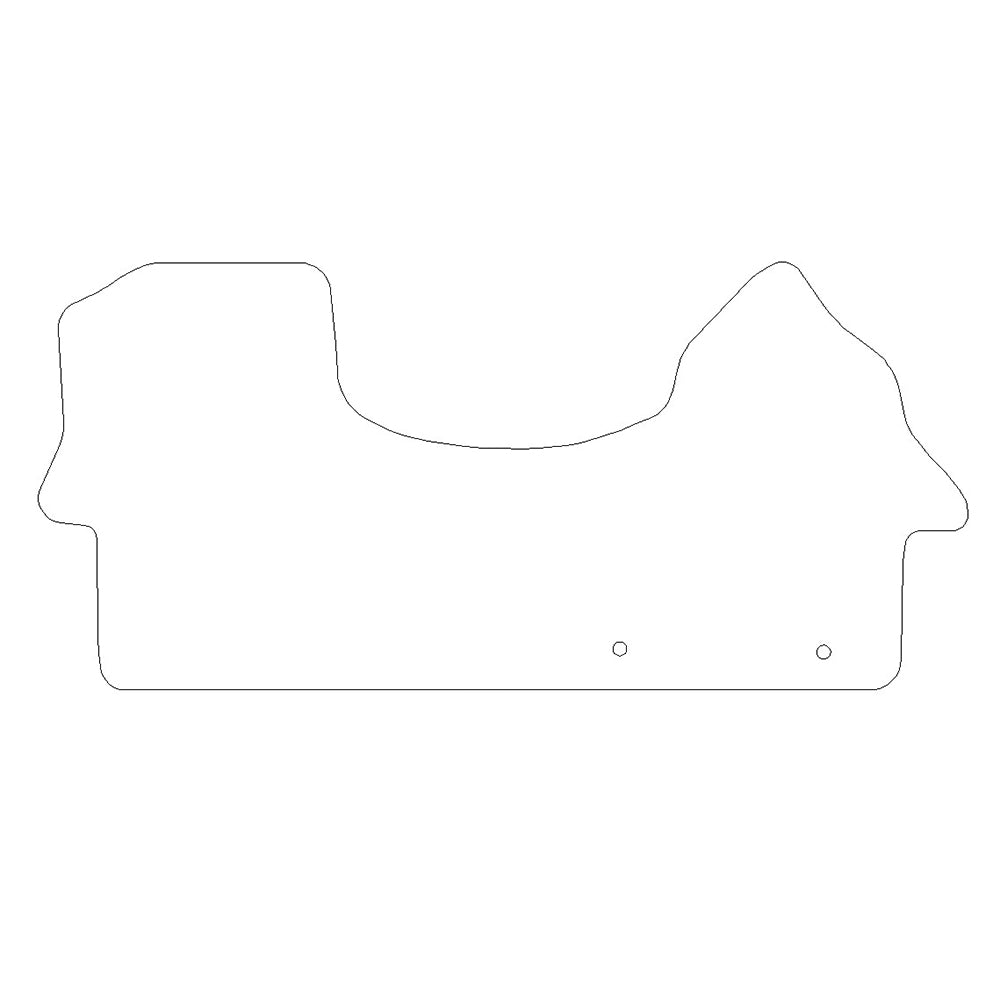 Mercedes Sprinter Rubber Floor Mats (Front) (2006+)