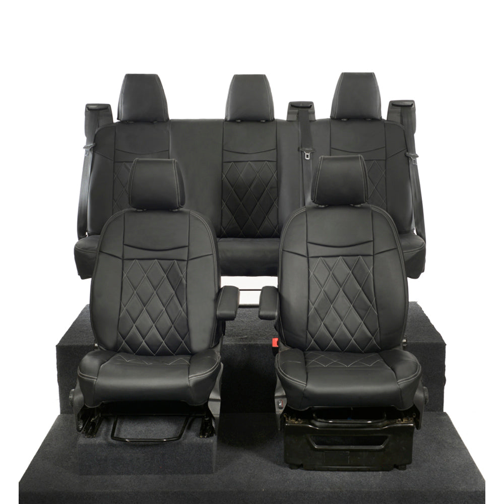 Ford Transit Custom Tailored Leatherette Seat Covers (2013-2023)