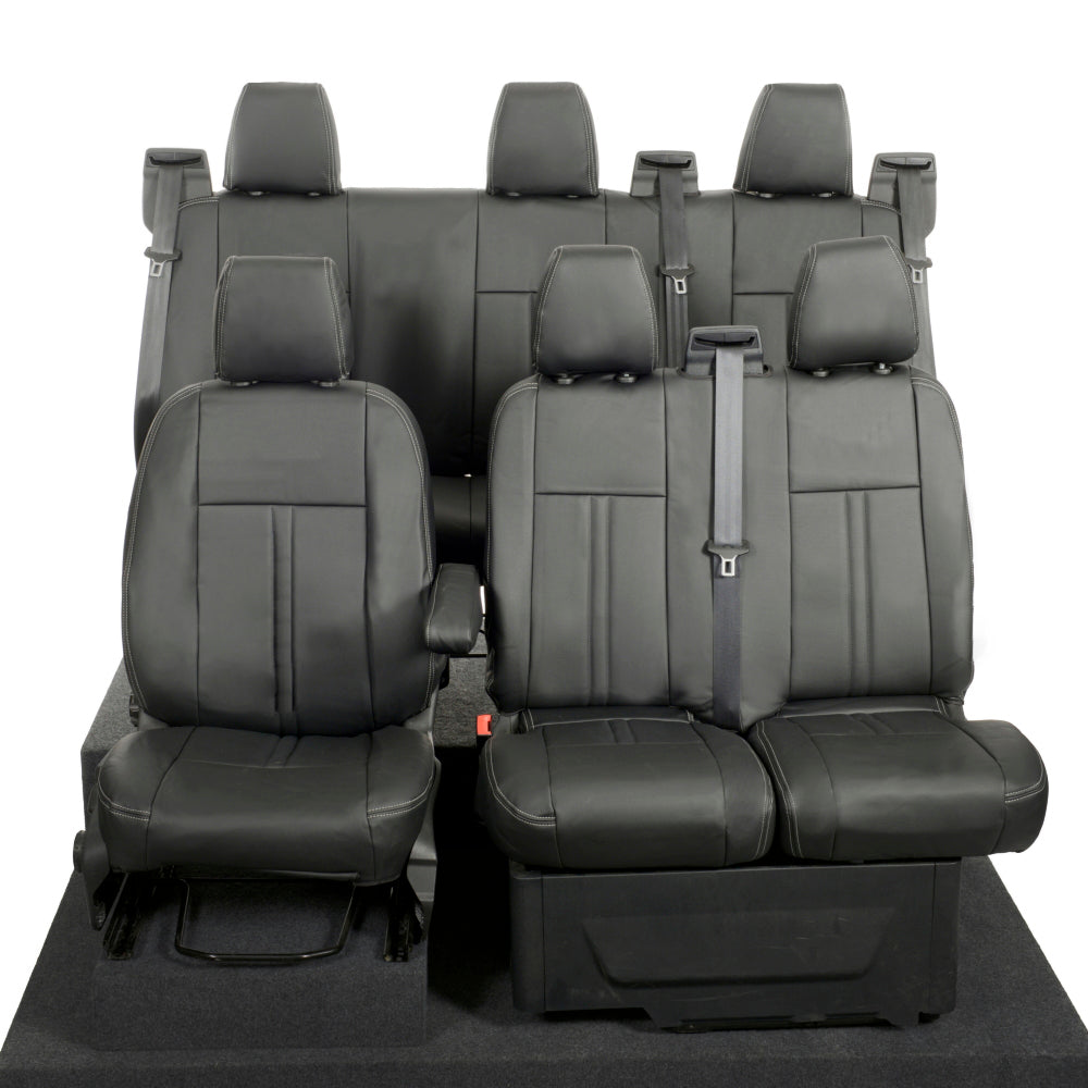 Ford Transit Custom Tailored Leatherette Seat Covers (2013-2023)