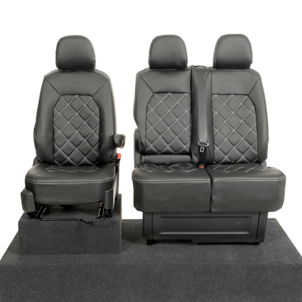 VW Crafter Tailored Leatherette Seat Covers 2006+