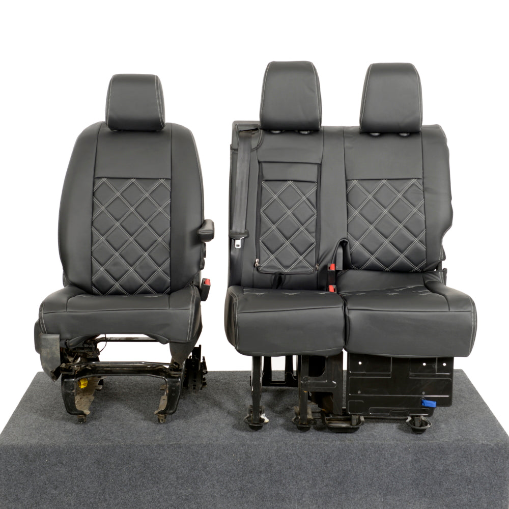 Vauxhall Vivaro Tailored Leatherette Seat Covers 2014+