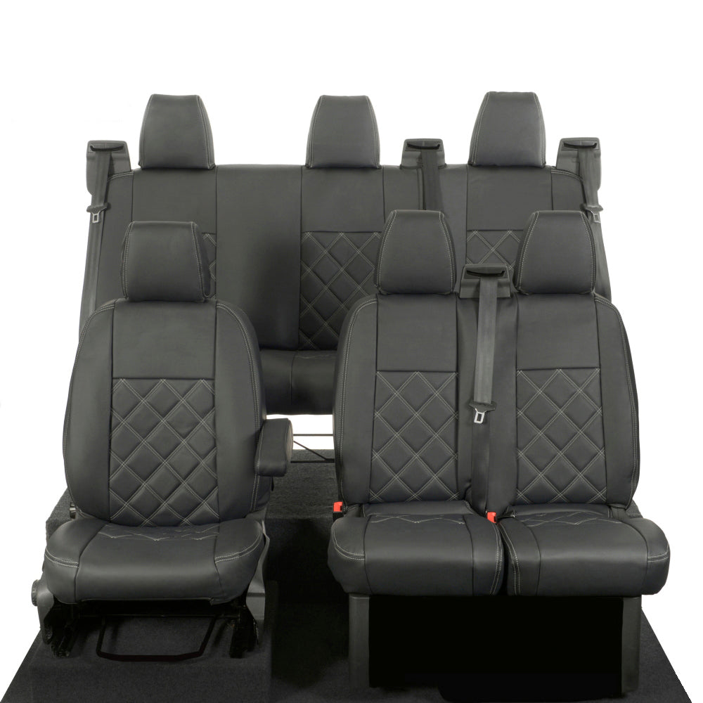 Ford Transit Custom Tailored Leatherette Seat Covers (2013-2023)