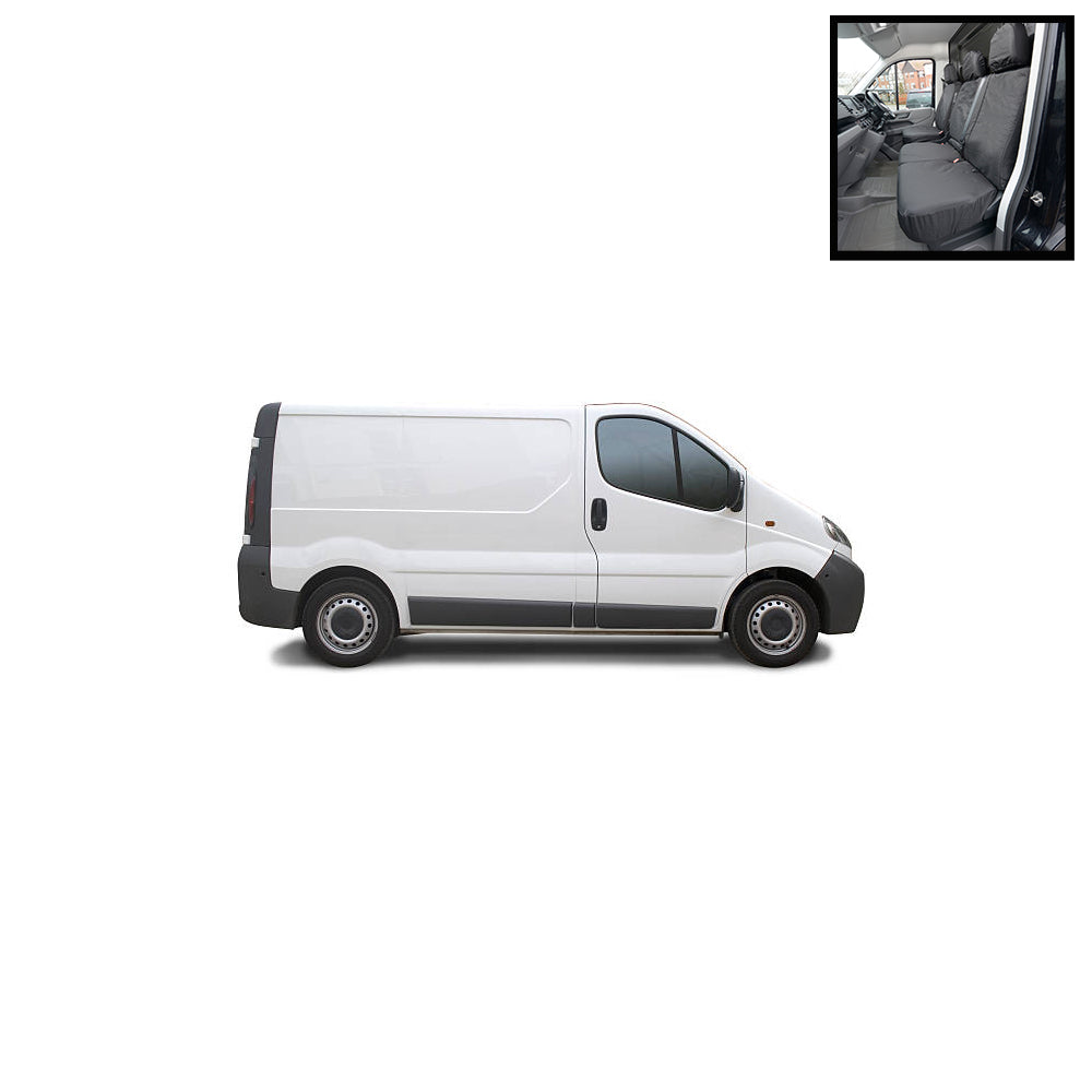 Renault Master ZE Tailored Waterproof Front Seat Covers 2018+