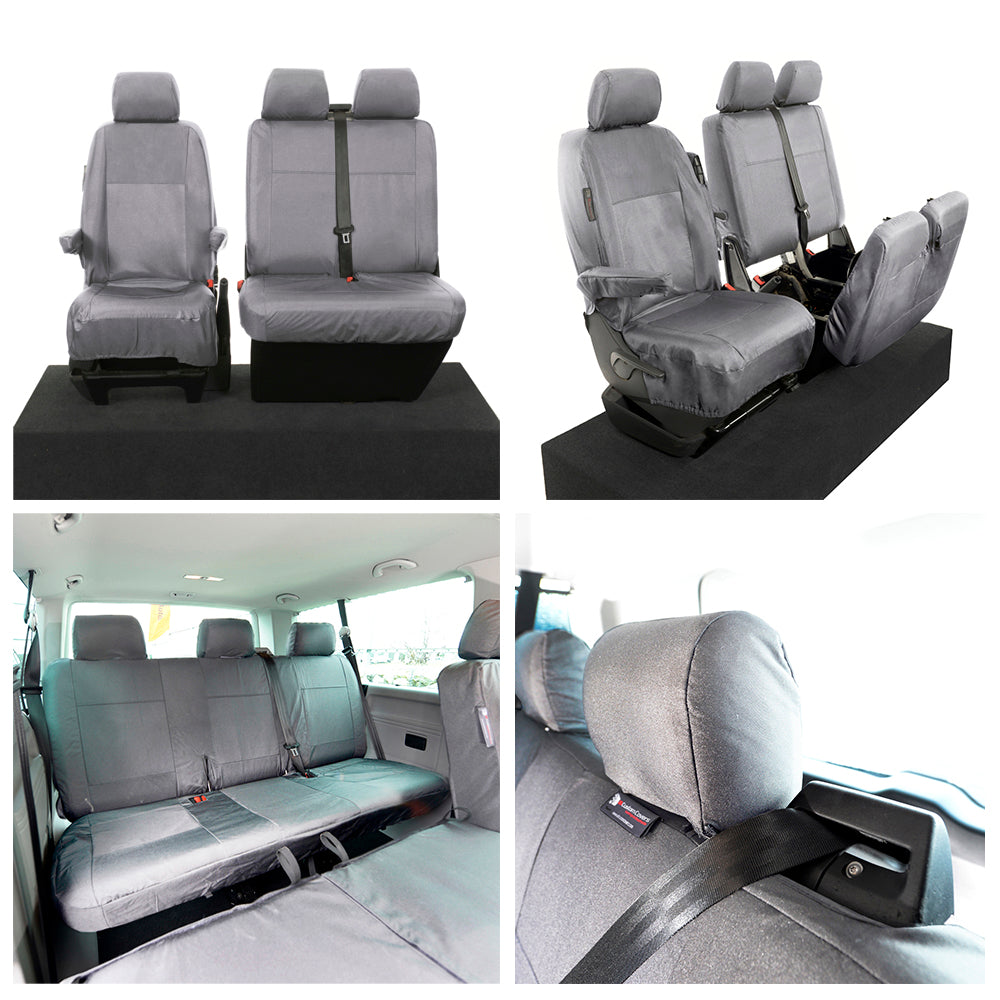 VW T6/T6.1 Kombi Tailored Waterproof Seat Covers 2015+