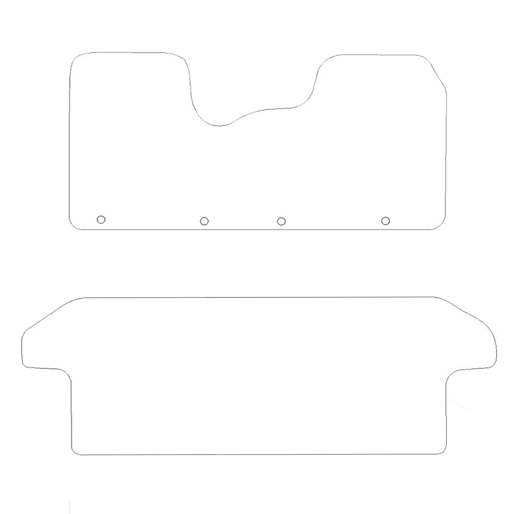 Renault Trafic Rubber Floor Mats (2014+)