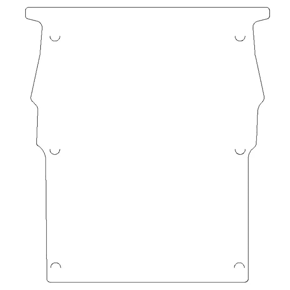 Peugeot Partner Rubber Floor Mat (Rear) (2008-2018)