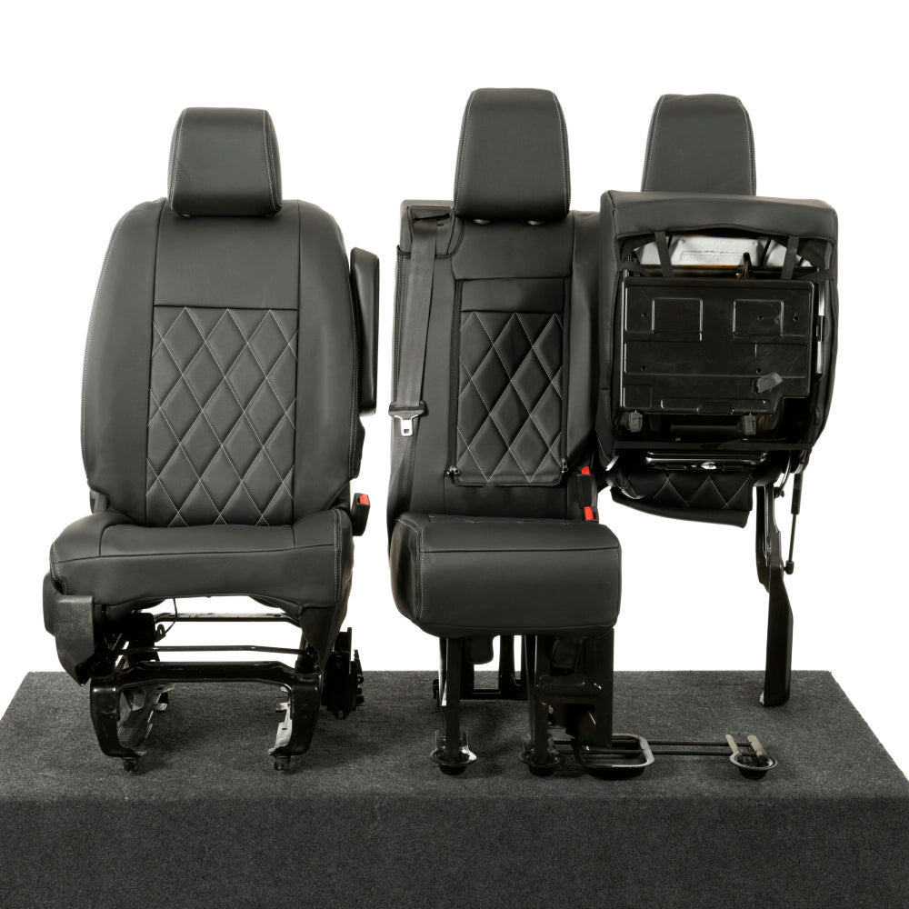 Vauxhall Vivaro Tailored Leatherette Seat Covers 2014+