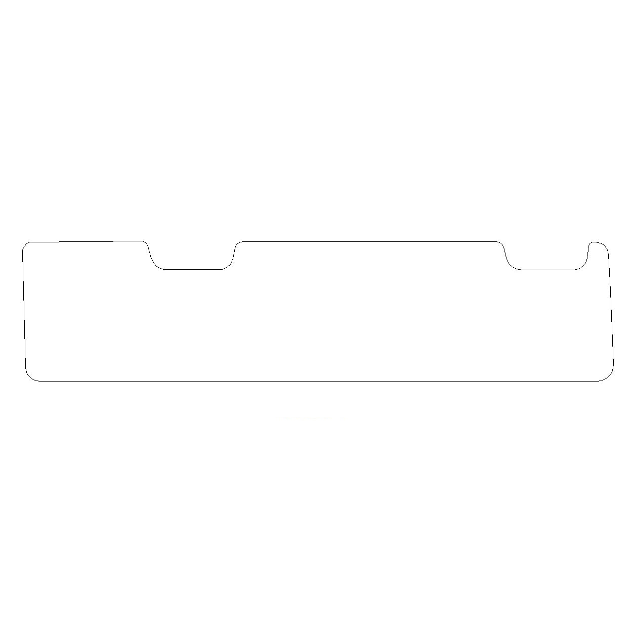 Ford Transit Custom Rubber Floor Mats (2013-2023)
