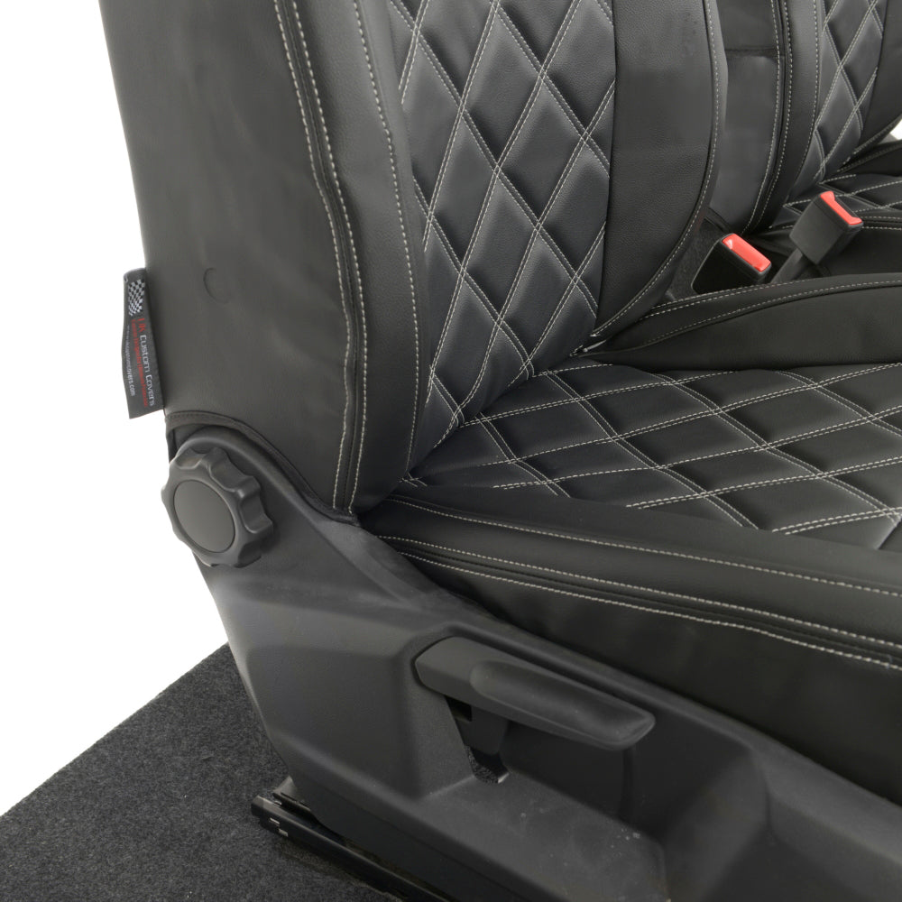 VW Caddy Tailored Leatherette Seat Covers 2004+