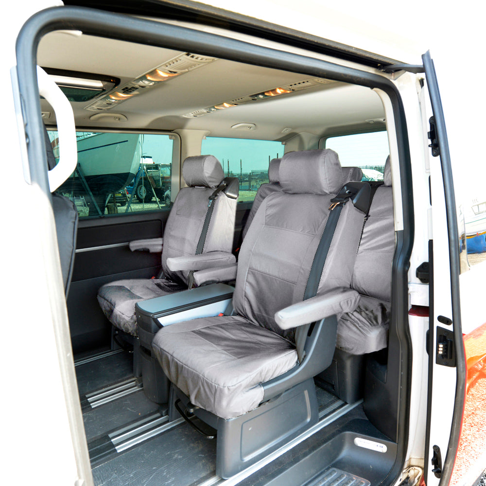 VW T6/T6.1 Caravelle Tailored Waterproof Seat Covers 2015+
