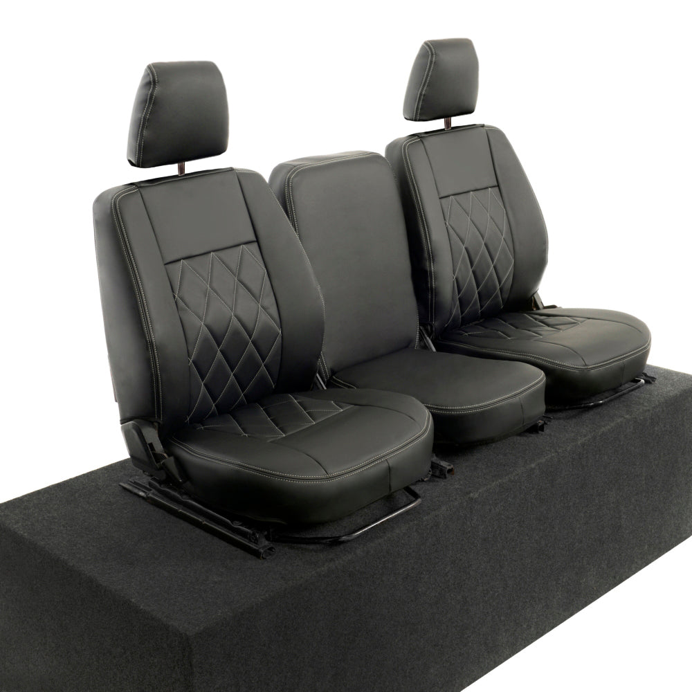Fits Land Rover Defender 90/110 Tailored Leatherette Seat Covers (1987-2006)