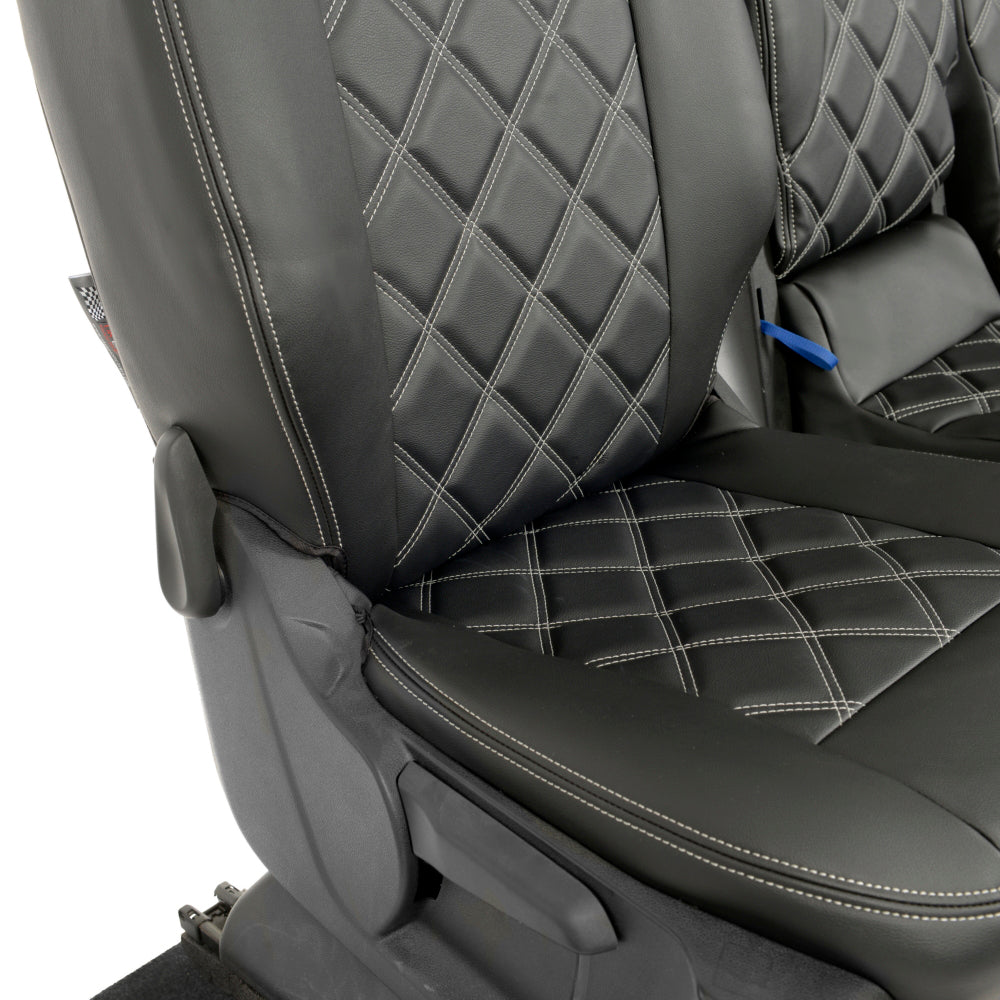 Peugeot Partner Tailored Leatherette Seat Covers 2008+