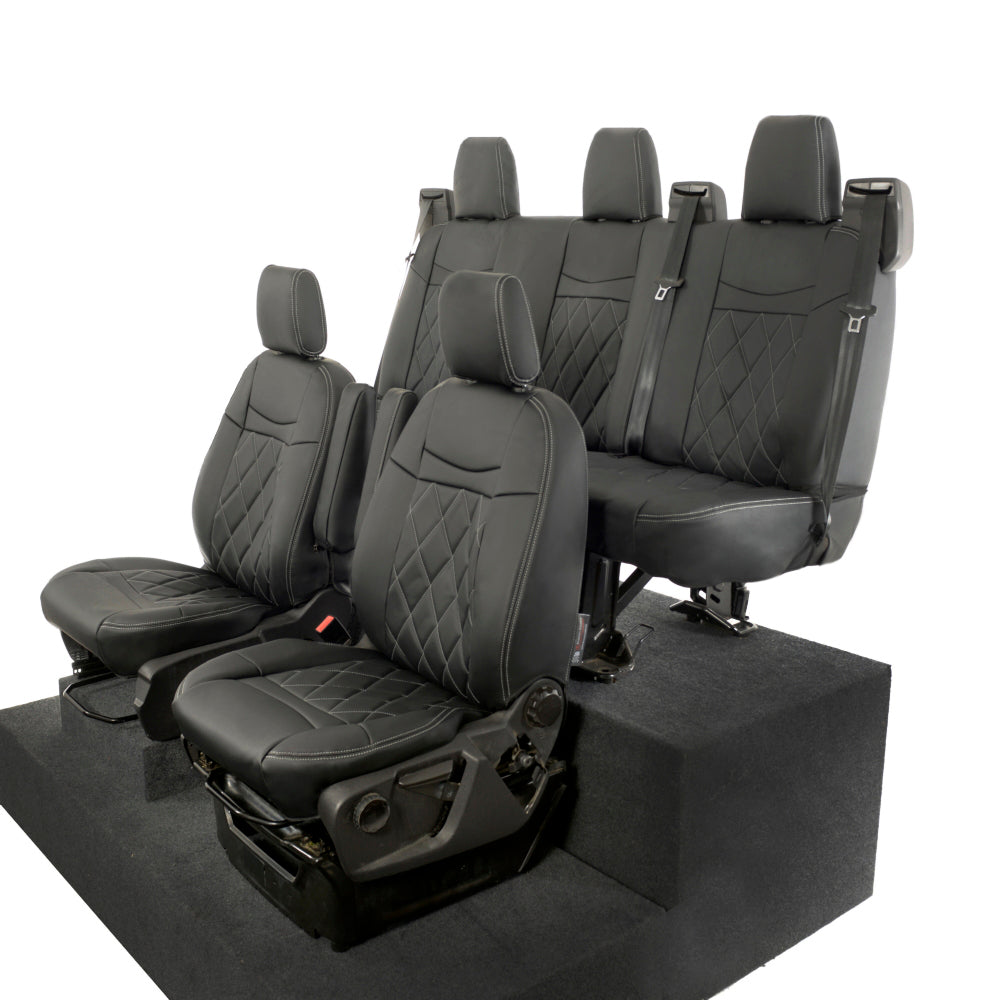 Ford Transit Custom Tailored Leatherette Seat Covers (2013-2023)