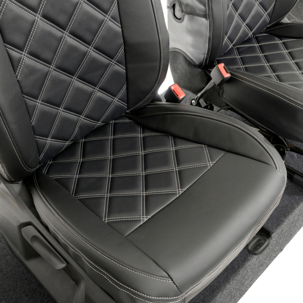 VW Caddy Tailored Leatherette Seat Covers 2004+