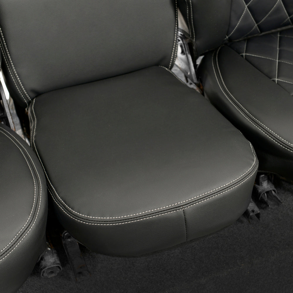Fits Land Rover Defender 90/110 Tailored Leatherette Seat Covers (1987-2006)