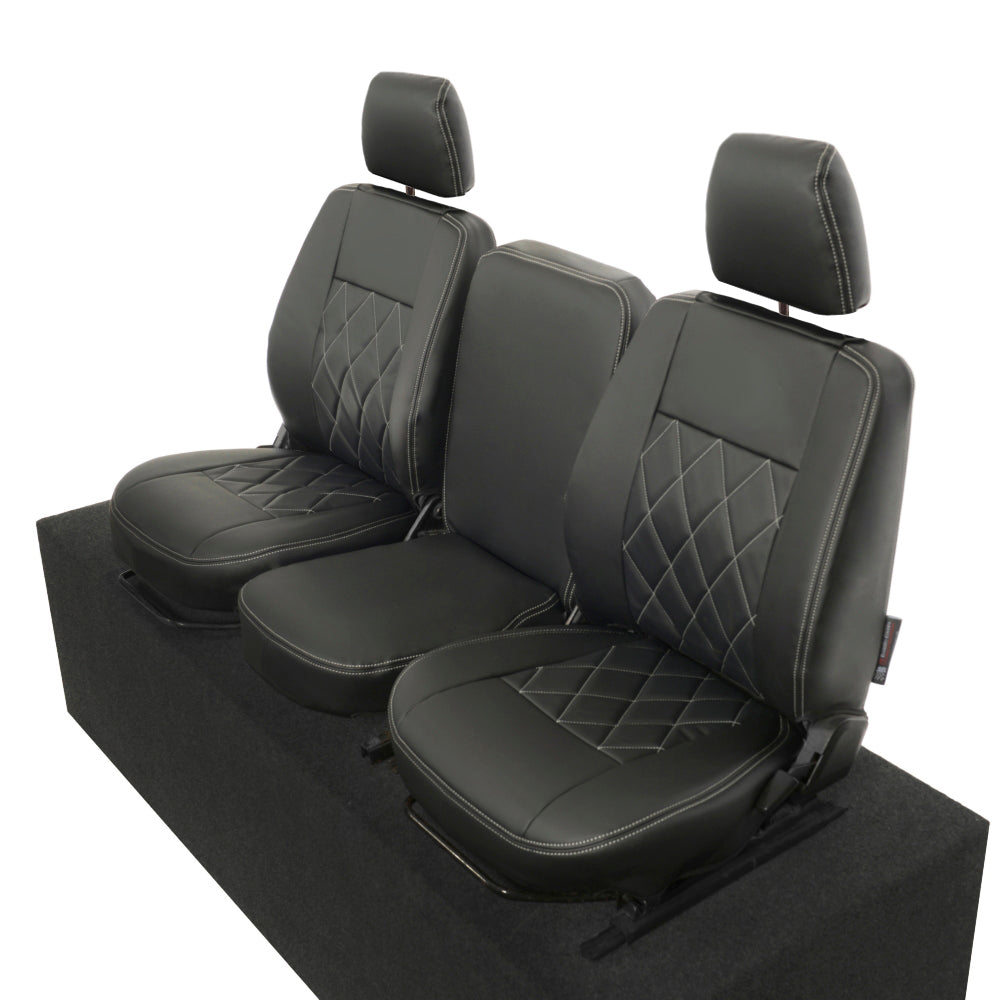 Fits Land Rover Defender 90/110 Tailored Leatherette Seat Covers (1987-2006)