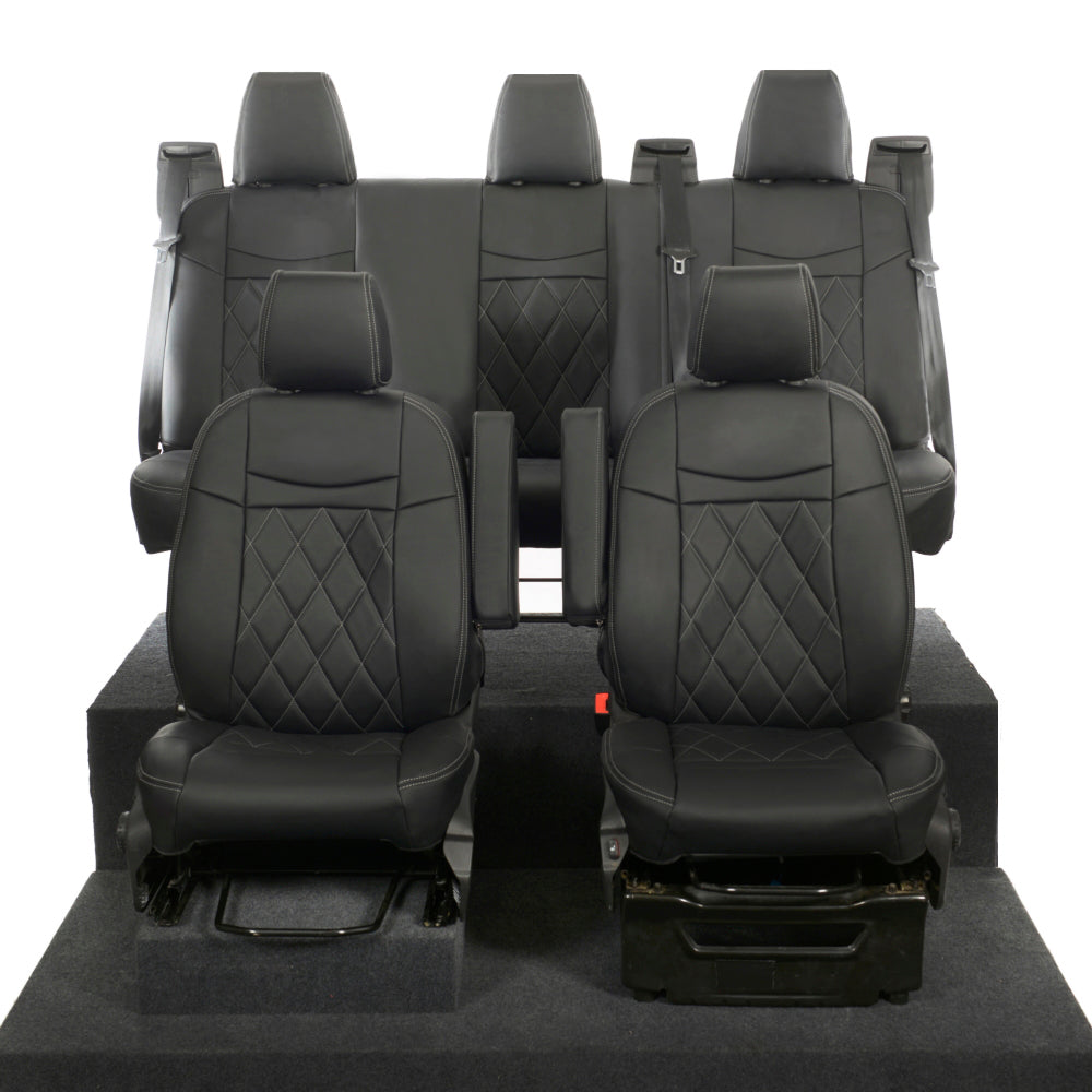 Ford Transit Custom Tailored Leatherette Seat Covers (2013-2023)