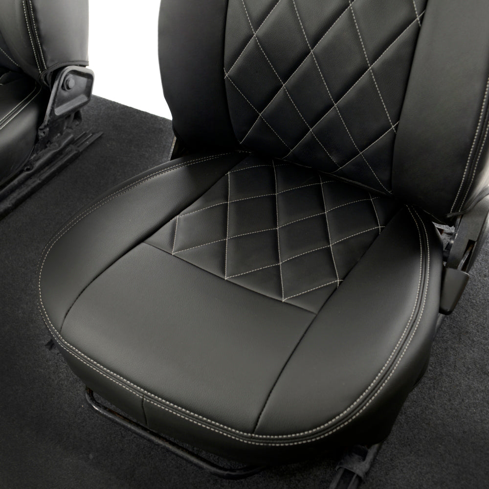 Fits Land Rover Defender 90/110 Tailored Leatherette Seat Covers (1987-2006)