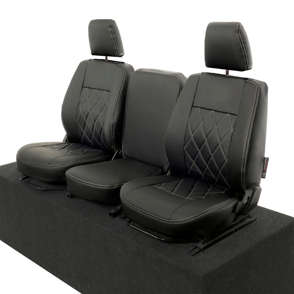 Fits Land Rover Defender 90/110 Tailored Leatherette Seat Covers (1987-2006)