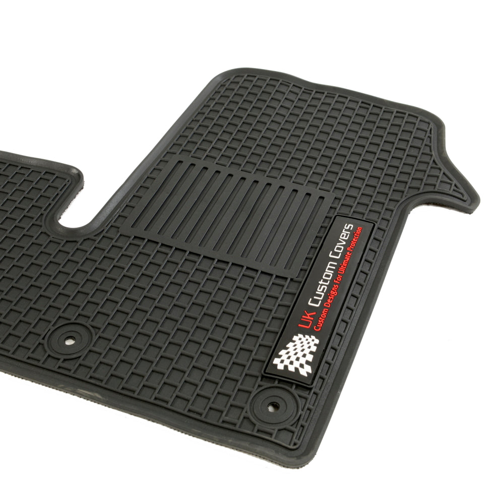 Vauxhall Movano Rubber Floor Mats (Front Cab) (2010-2022)
