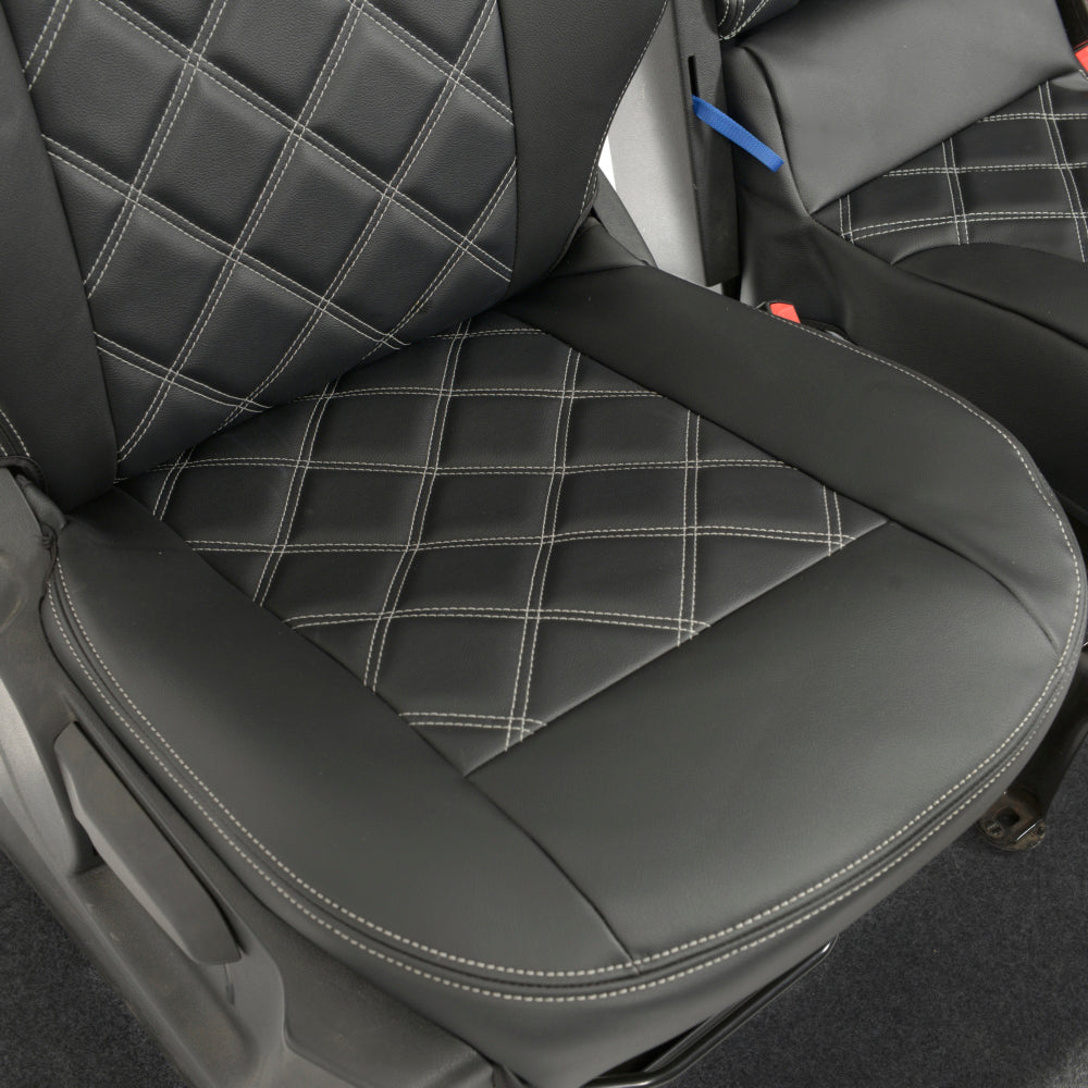 Peugeot Partner Tailored Leatherette Seat Covers 2008+