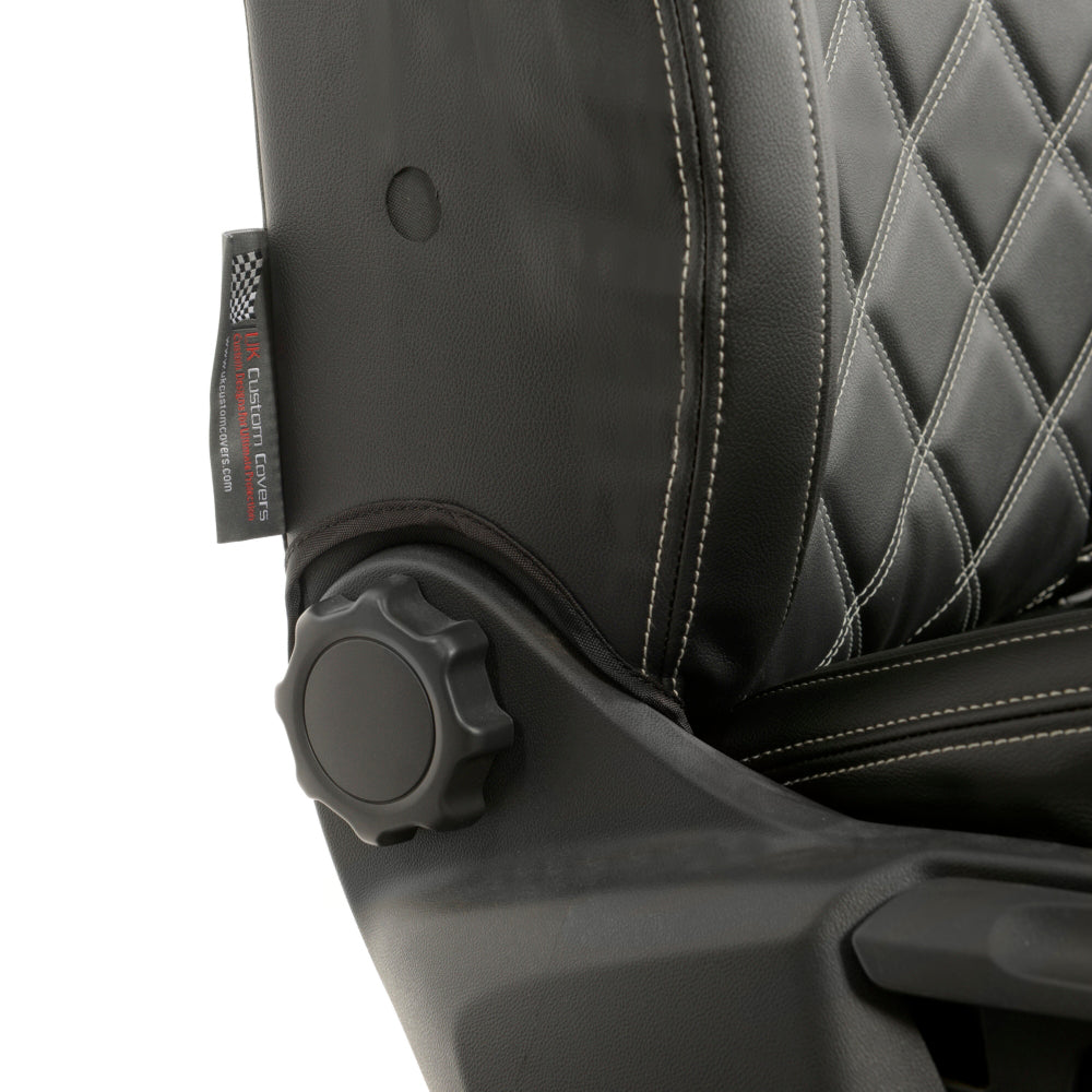 VW Caddy Tailored Leatherette Seat Covers 2004+
