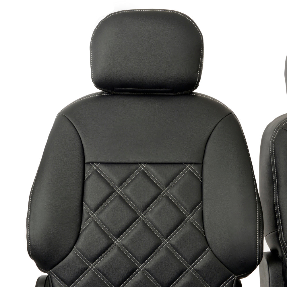 Peugeot Partner Tailored Leatherette Seat Covers 2008+