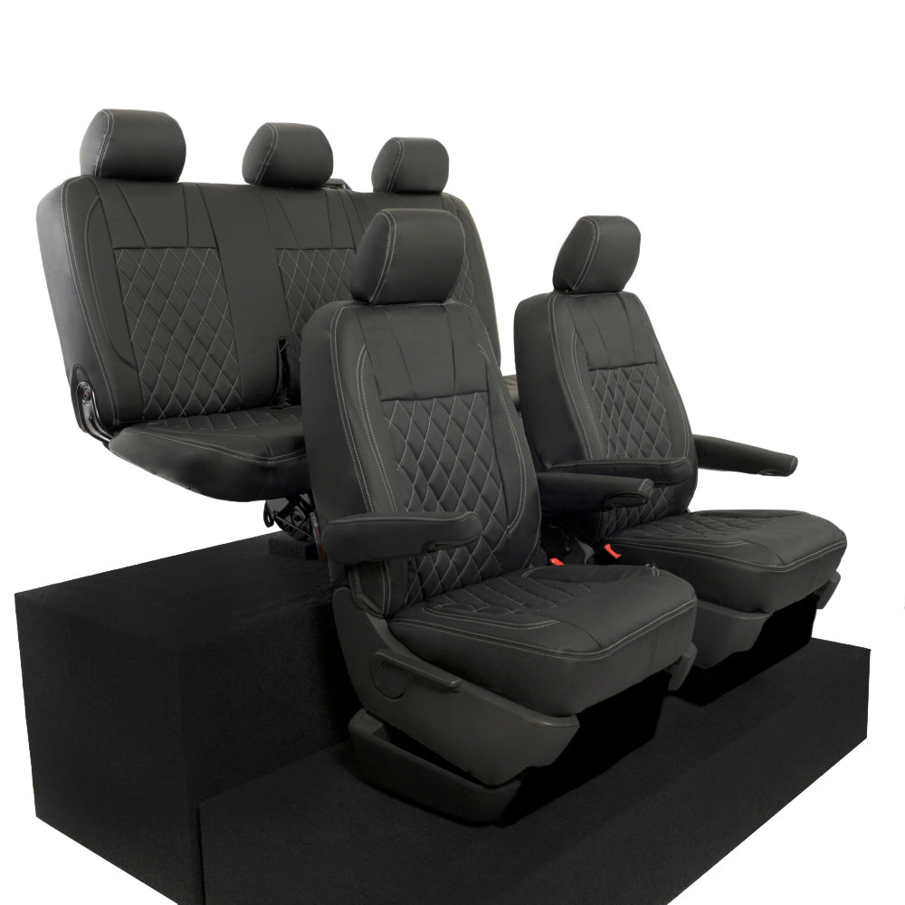 VW T6/T6.1 Transporter Tailored Leatherette Seat Covers 2015+