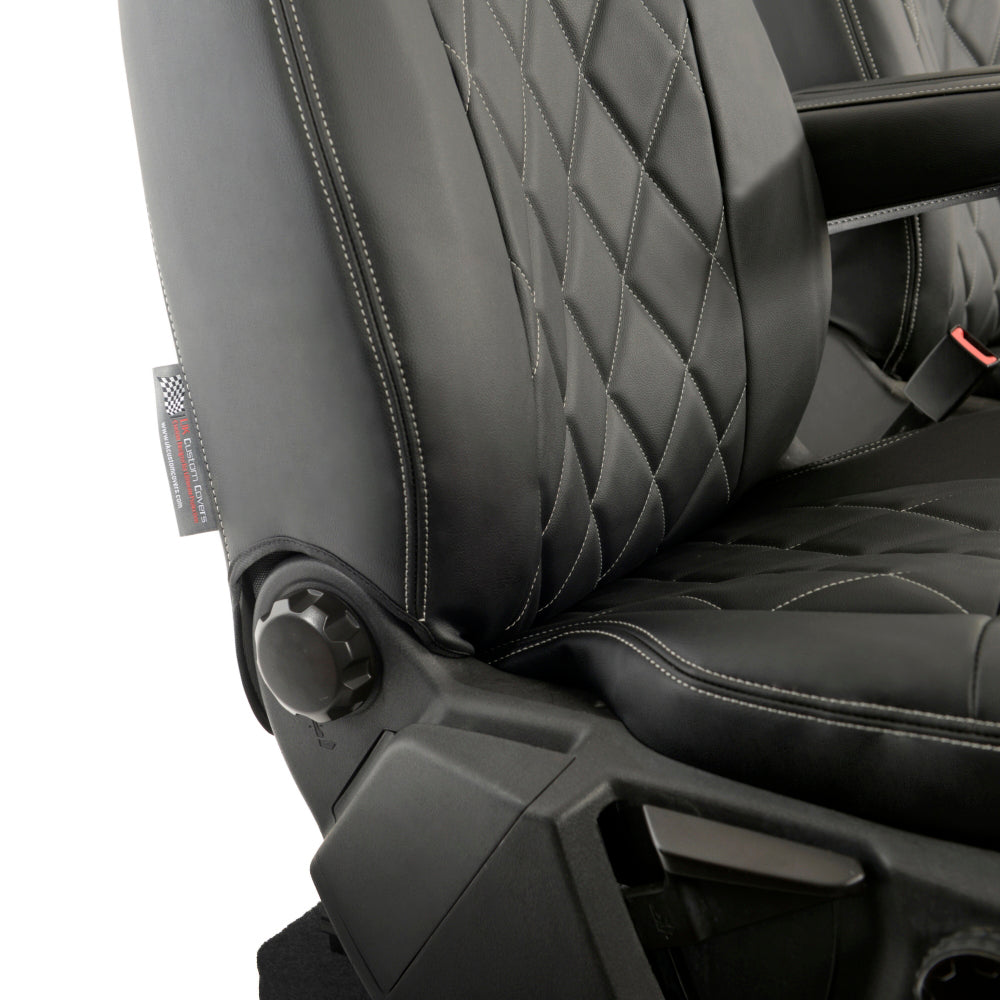 Ford Transit Custom Tailored Leatherette Seat Covers (2013-2023)