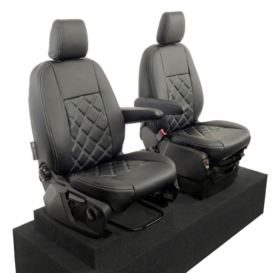 Ford Transit Custom Tailored Leatherette Seat Covers (2013-2023)