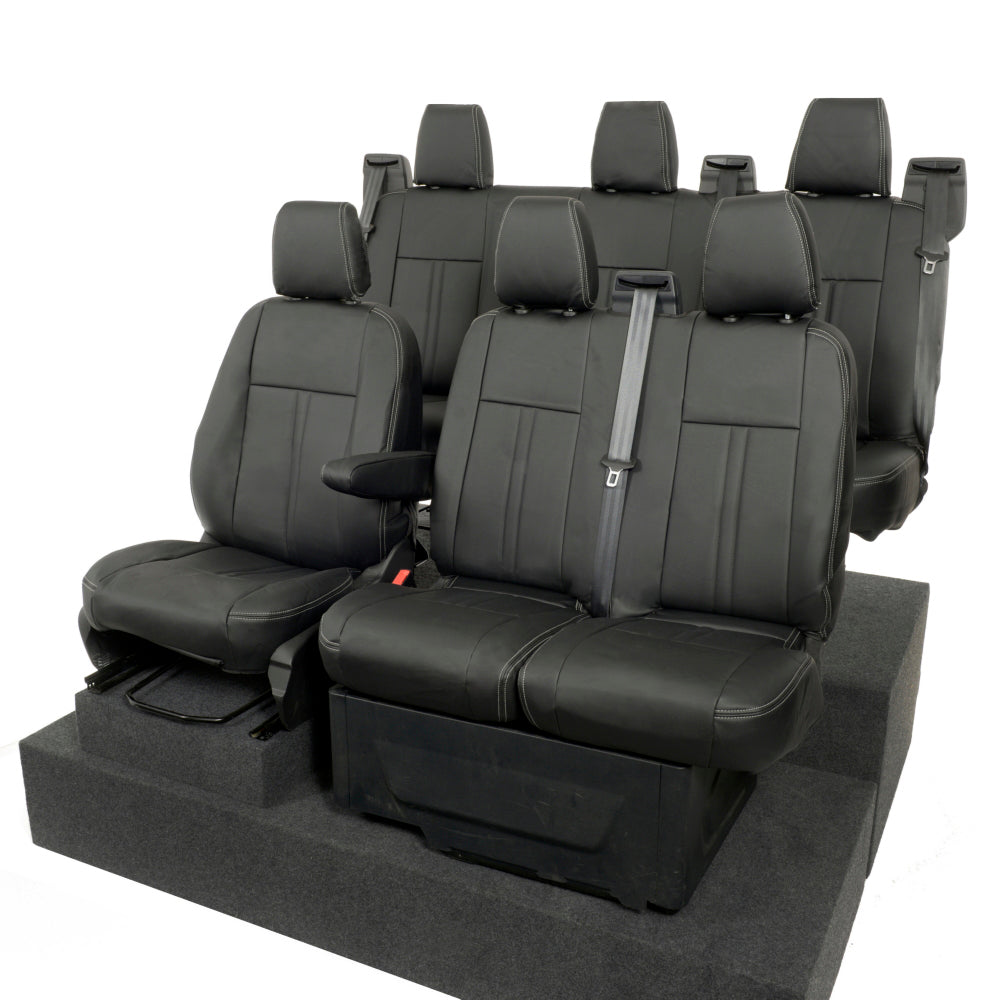 Ford Transit Custom Tailored Leatherette Seat Covers (2013-2023)
