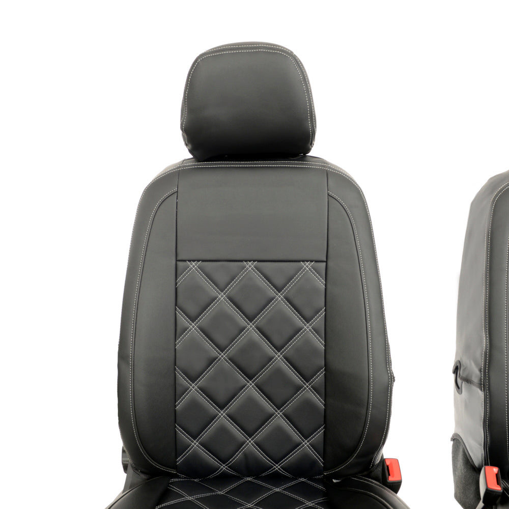 VW Caddy Tailored Leatherette Seat Covers 2004+