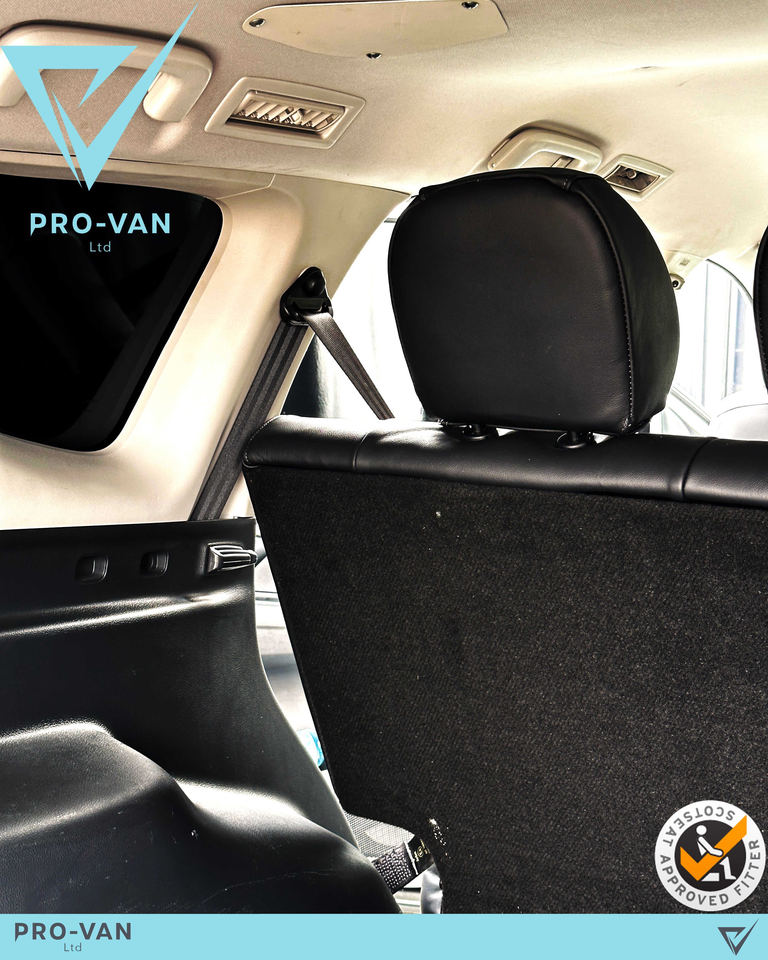 Mitsubishi Shogun Sport Commercial Rear Seat Conversion