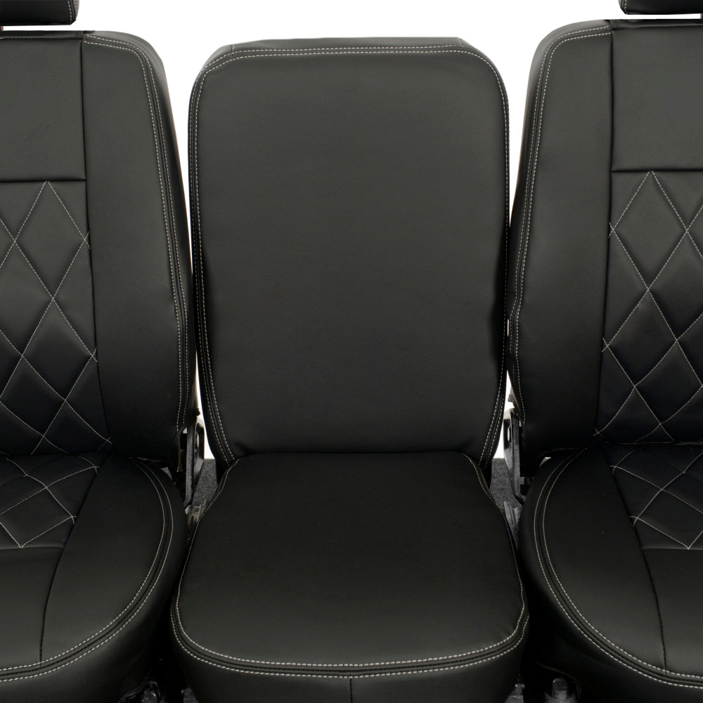 Fits Land Rover Defender 90/110 Tailored Leatherette Seat Covers (1987-2006)