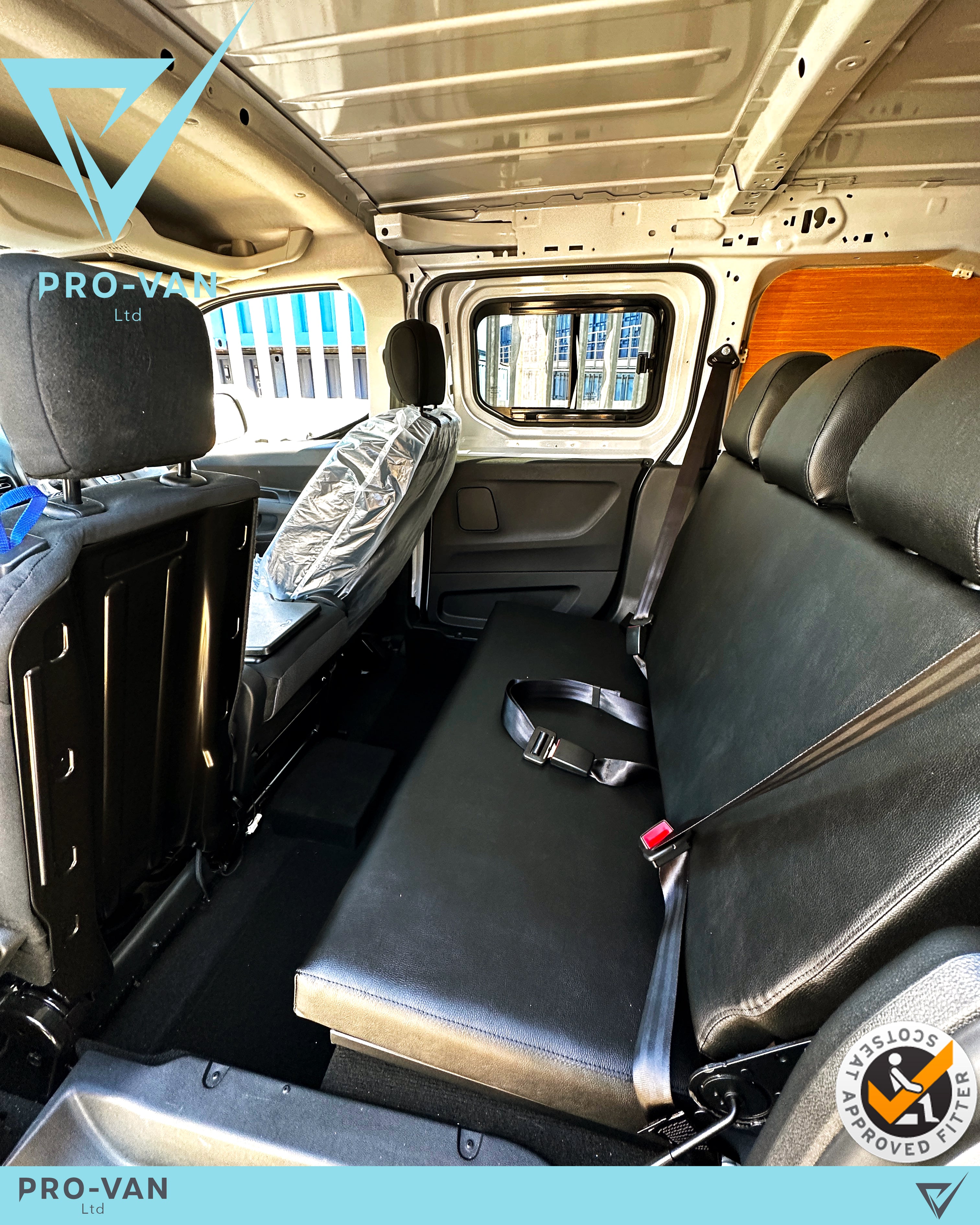 2019+ Berlingo/Combo/Partner Rear Seat Conversion Kit
