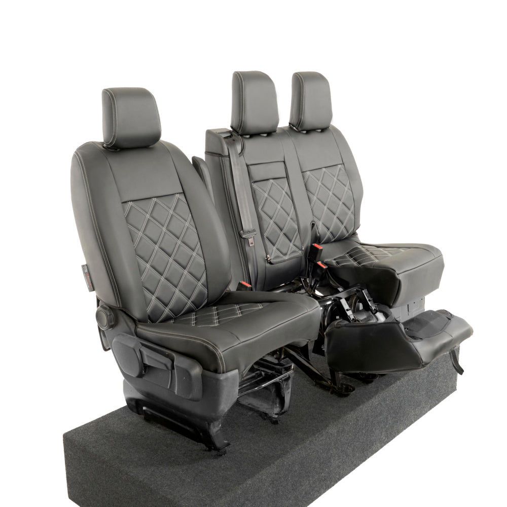 Vauxhall Vivaro Tailored Leatherette Seat Covers 2014+