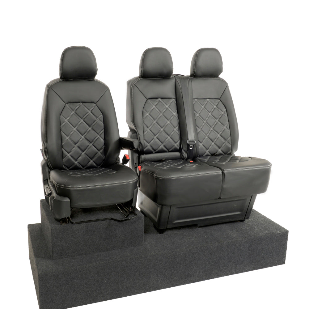VW Crafter Tailored Leatherette Seat Covers 2006+