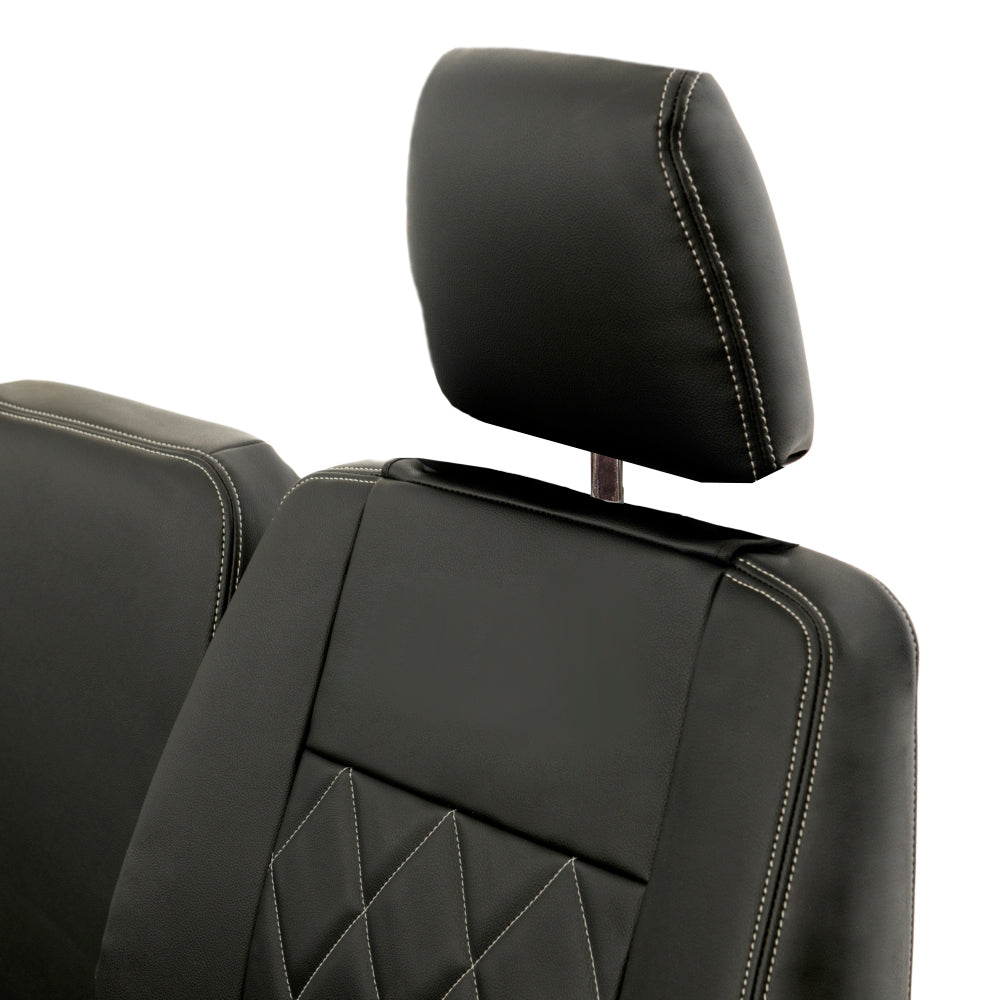 Fits Land Rover Defender 90/110 Tailored Leatherette Seat Covers (1987-2006)