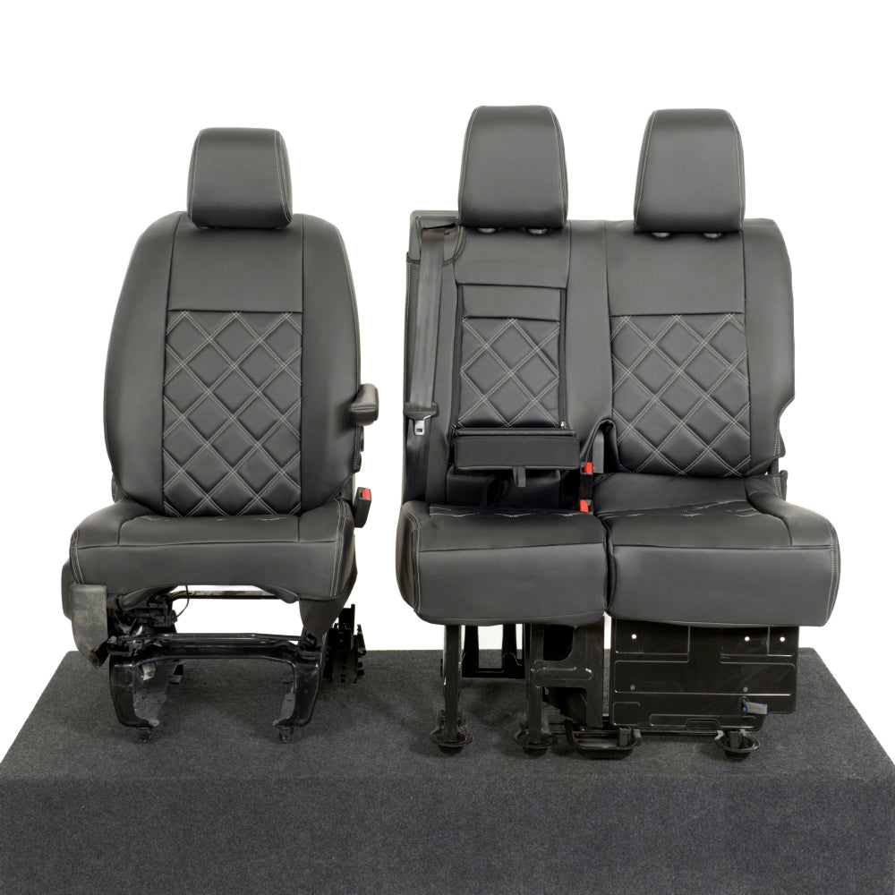 Vauxhall Vivaro Tailored Leatherette Seat Covers 2014+