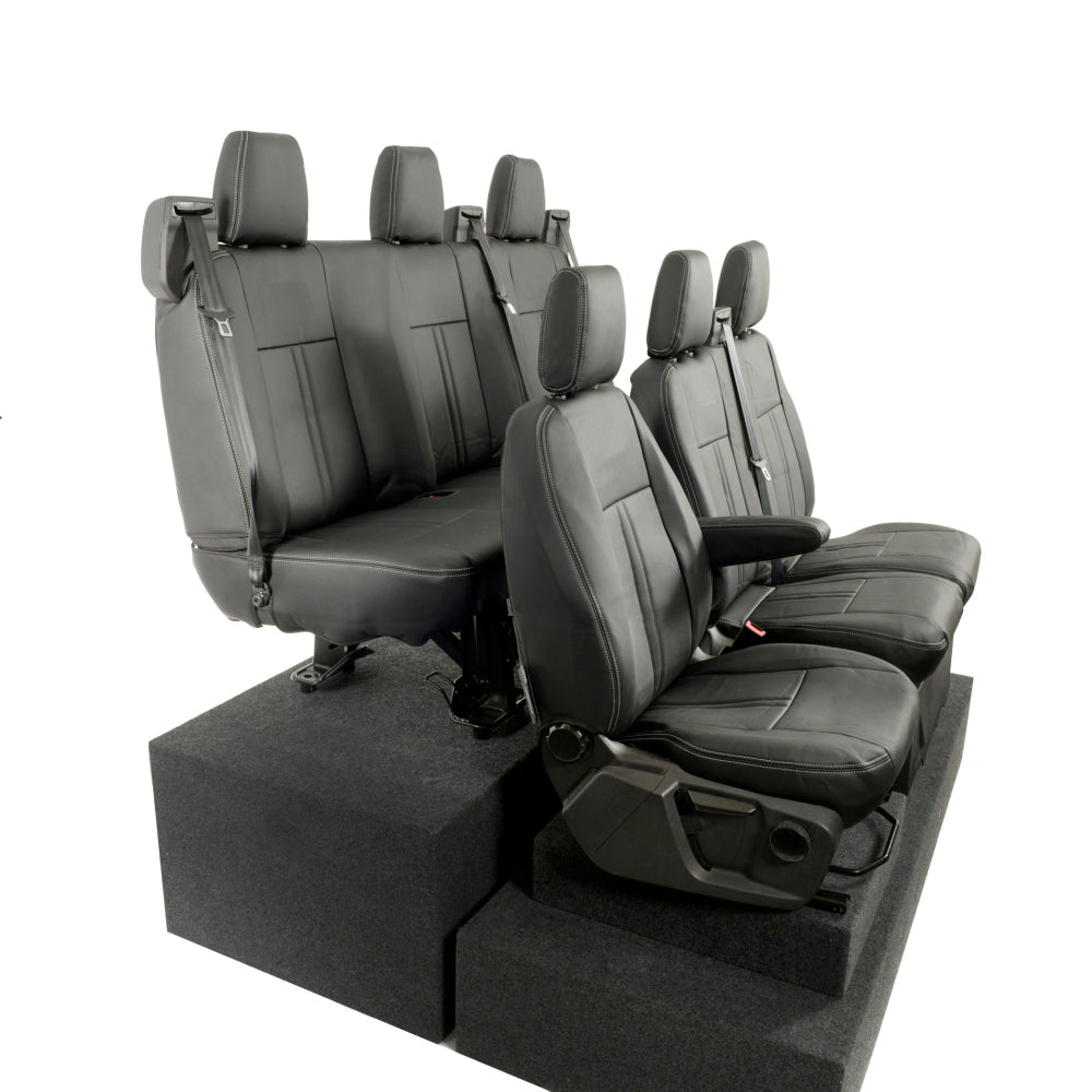 Ford Transit Custom Tailored Leatherette Seat Covers (2013-2023)
