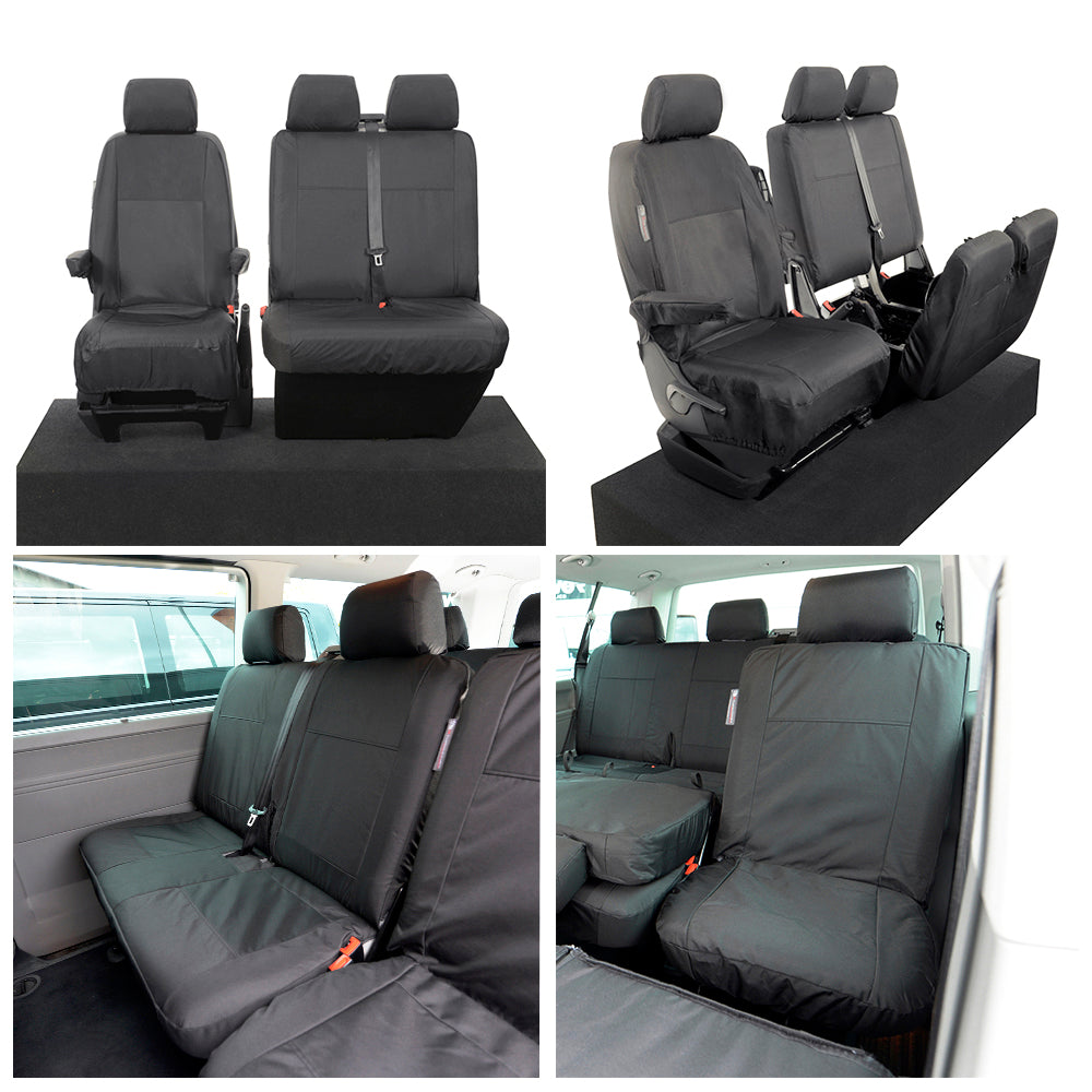 VW T6/T6.1 Kombi Tailored Waterproof Seat Covers 2015+