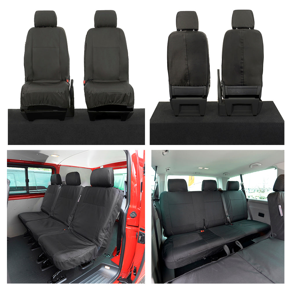 VW T6/T6.1 Shuttle Tailored Waterproof Seat Covers 2015+