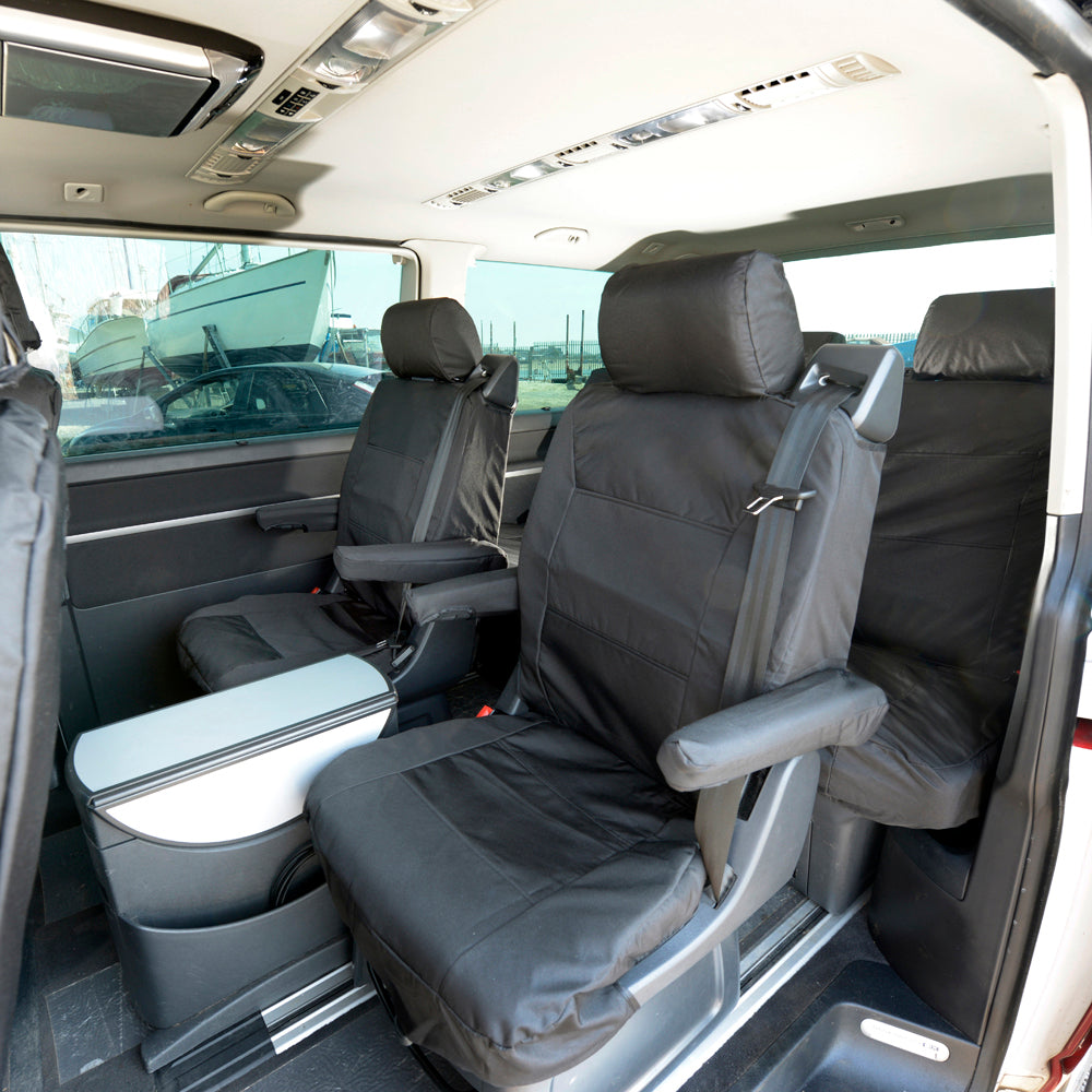 VW T6/T6.1 Caravelle Tailored Waterproof Seat Covers 2015+