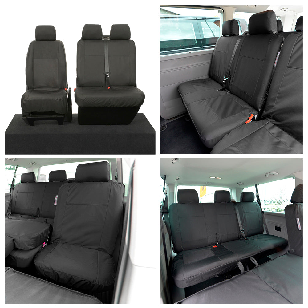VW T6/T6.1 Shuttle Tailored Waterproof Seat Covers 2015+