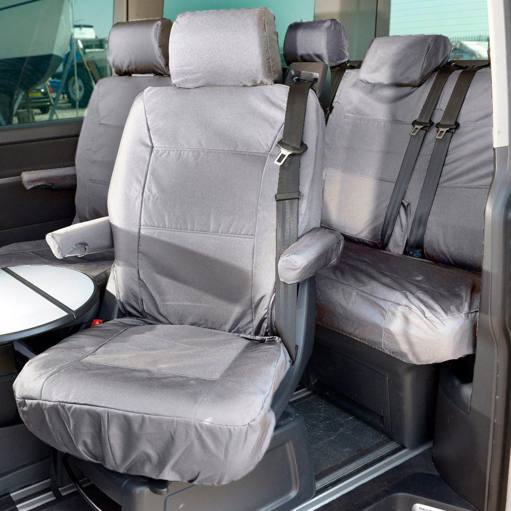 VW T6/T6.1 Caravelle Tailored Waterproof Seat Covers 2015+