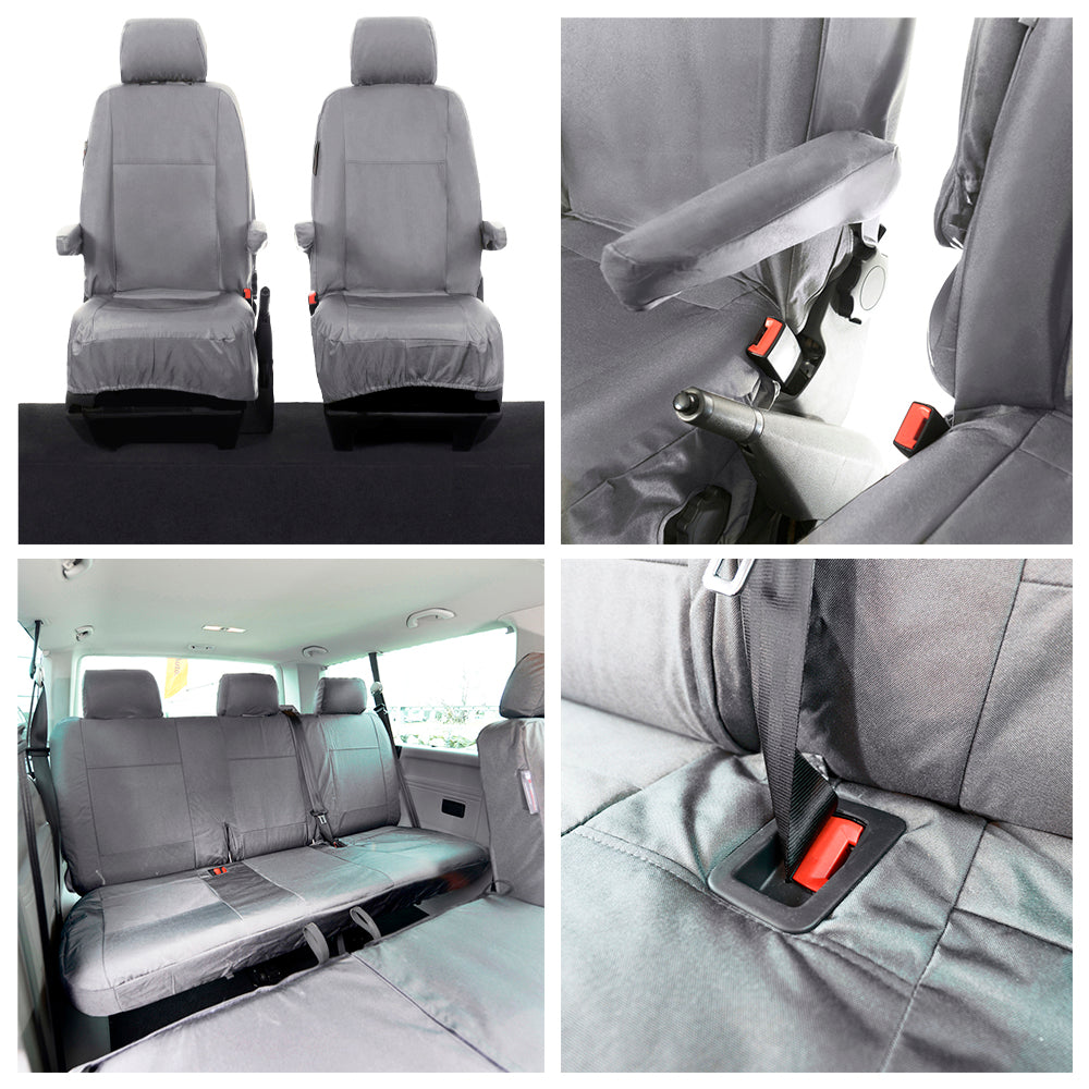 VW T6/T6.1 Kombi Tailored Waterproof Seat Covers 2015+