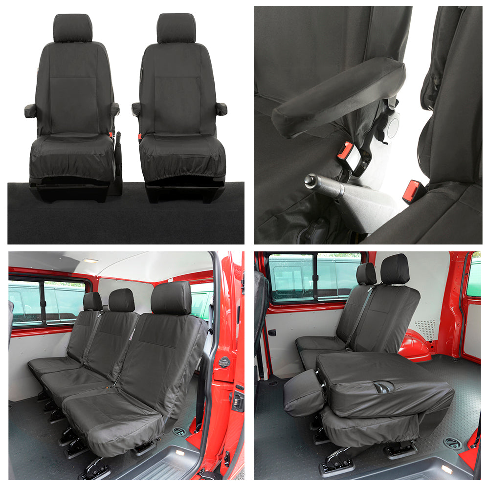 VW T6/T6.1 Kombi Tailored Waterproof Seat Covers 2015+