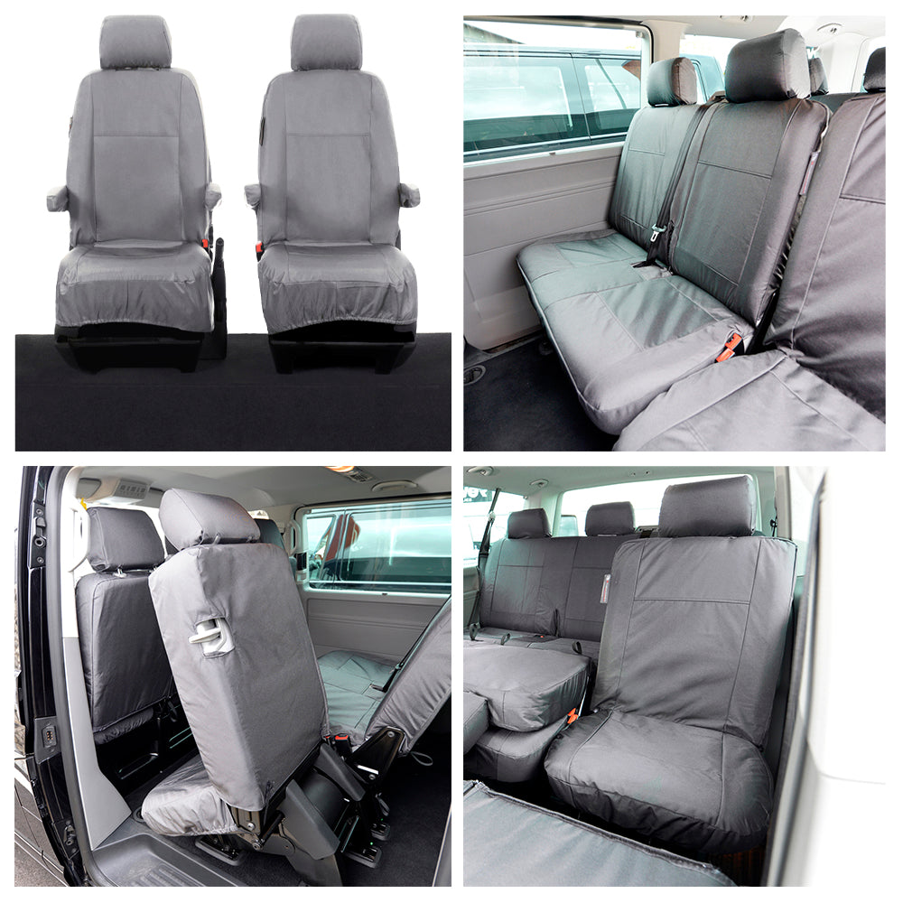 VW T6/T6.1 Kombi Tailored Waterproof Seat Covers 2015+