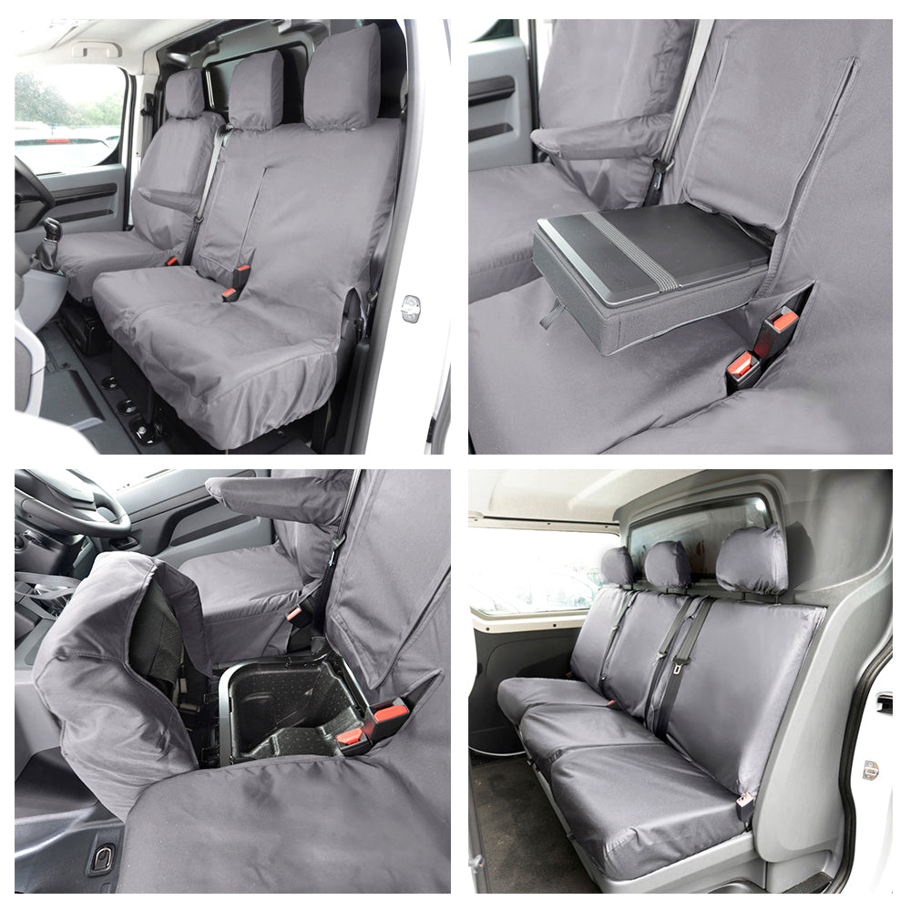Fiat Scudo Tailored Waterproof Seat Covers 2007+