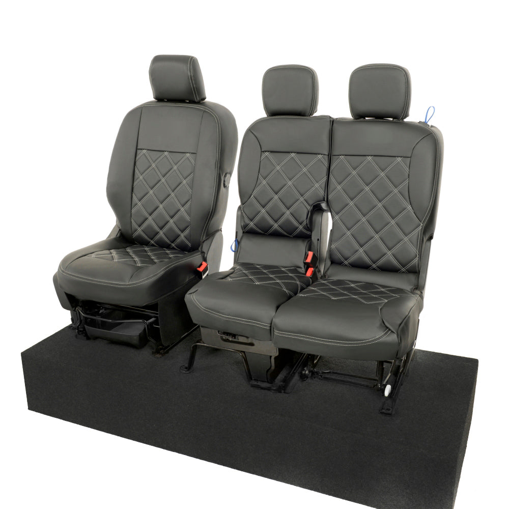 Peugeot Partner Tailored Leatherette Seat Covers 2008+